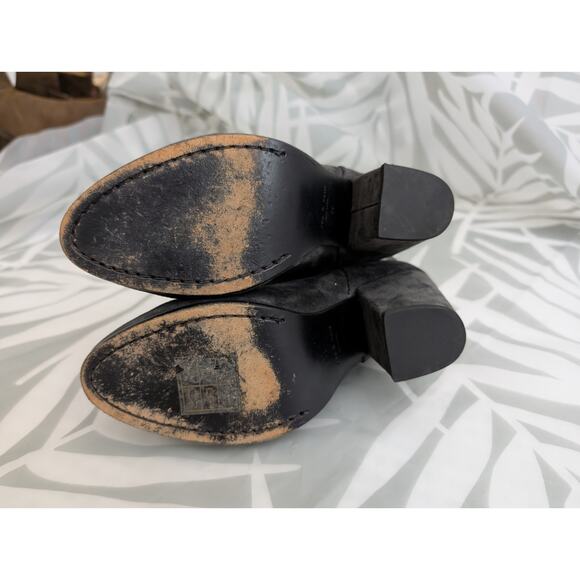 rag & bone gray suede newbury boot - Picture 12 of 15